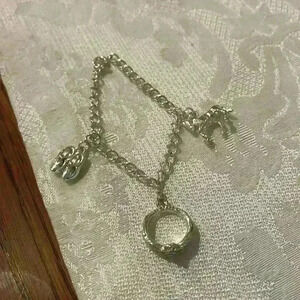 Childrens silver bracelet